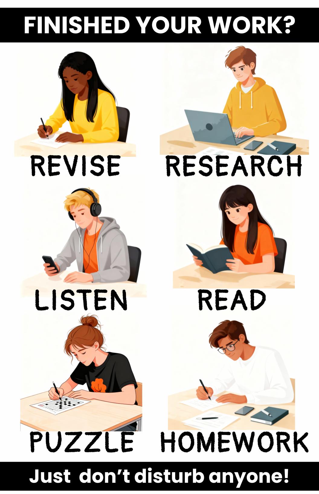 Meaningful Early Finisher Activities for Middle and High School ELA